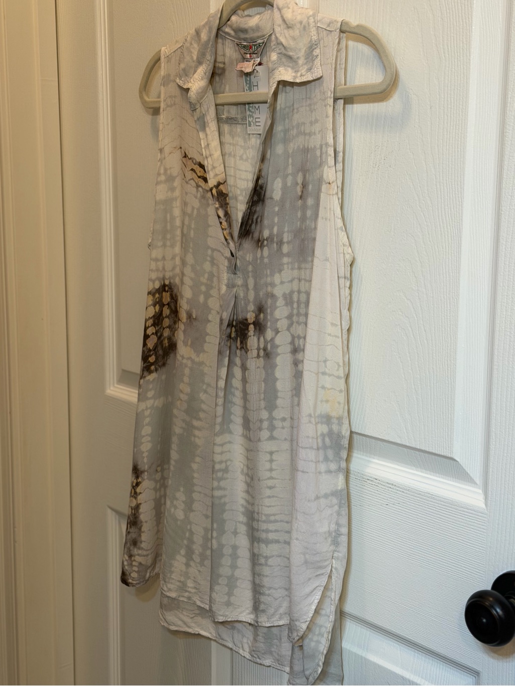 Hard Tail Sleeveless Tie-Dye Tunic Top Nwt
